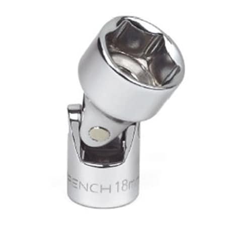 Gearwrench 80339 0.38 in. Drive 6 Point Metric Flex Socket - 16 mm. KDT-80339